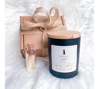 Pomchick - A Romantic First Anniversary Scented Candle Gift for Wife her Husband Girlfriend Boyfriend A Keepsake to Cherish Your 1st Year Together