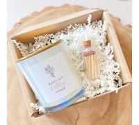 Pomchick - Floral Personalised Birthday Scented Candle with Metal lid Gift for her Best Friend 18th 21st 30th 40th 50th 60th 70th Mum Sister Colleague