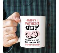 Pomchick | Funny Father's Day Mug from the Best Thing that Ever Came Out Your Balls Gift for him Funny Present Daddy Dada Papa
