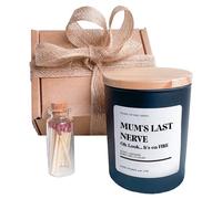 Pomchick - Funny scented soy wax candle gift set for mum Mum's last nerve Oh look... It's on fire Mother's Day Christmas Birthday first gift for mummy