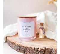 Pomchick - I Can't say I do Without You Scented Candle with Metal lid Bridesmaid Maid of Honour Proposal Gift for Bridal Shower Hen Party Gift for her