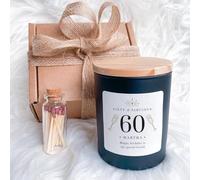 Pomchick - Milestone Birthday Candle Gift for Her Friend Mum Sister or Colleague Elegant Celebration Present 18th 20th 30th 40th 50th 60th Birthday