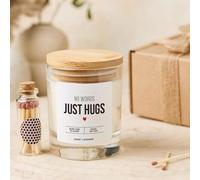 Pomchick - Support Candle Memorial Gift No Words Just Hugs Sending Hug Keepsake Friend Bereavement Gift in Loving Memory of Mum Dad Grandad Grandma