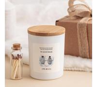 Pomchick - You are My Penguin Personalised Scented Candle Gift for Girlfriend Wife Partner or Couple Anniversary Valentine's Day Birthday Christmas