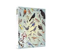 Pomegranate 1000-Piece Jigsaw Puzzle for Adults, Casey Girard's Backyard Birds, Matte Finish, Snug Fit