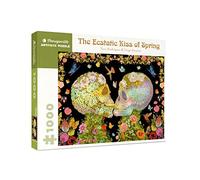 Pomegranate 1000-Piece Jigsaw Puzzle for Adults, Ecstatic Kiss of Spring by Tino Rodriguez and Virgo Paraiso, Matte Finish, Snug Fit