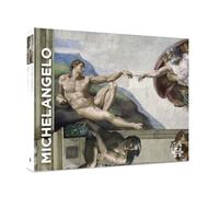 Pomegranate 1000-Piece Jigsaw Puzzle for Adults, Michelangelo's The Creation of Adam, Matte Finish, Snug Fit