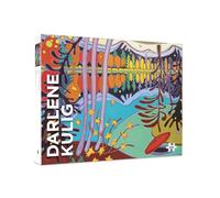 Pomegranate 1000-Piece Jigsaw Puzzle, Lake Scene, Canadian Landscape Art | Matte Finish, Snug Fit, No-AI Art, 25 x 20" Jigsaw Puzzle for Adults, Color Block Semi-abstract, D. Kulig End of Canoe Ride