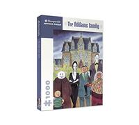 Pomegranate 1000-Piece The Addams Family Jigsaw Puzzle for Adults, Wednesday Addams, Uncle Fester, Matte Finish, Snug Fit