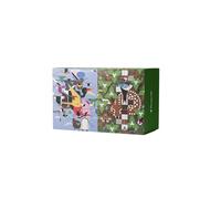 Pomegranate 120-Piece Charley Harper Jigsaw Puzzle for Adults & Families, Double-Sided Mini Set of 4, Matte Finish, Snug Fit