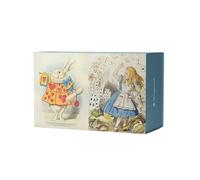 Pomegranate 120-Piece Puzzle 4-in-1 Set, Alice in Wonderland, Double-Sided
