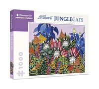 Pomegranate - B. Kliban: Jungle Cats - 1000 Piece Jigsaw Puzzle
