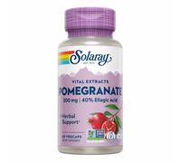 Solaray Pomegranate Extract, 200 mg per Capsule, Contains 80 mg (40%) ellagic Acid, 60 Capsules, Vegan, Laboratory-Tested, Without Genetic Engineering, Dietary Supplement with Pomegranate/Pomegranate