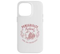 Pomegranate Festival Vintage Lineart Illustration Fruit Art Case for iPhone 14 Pro Max