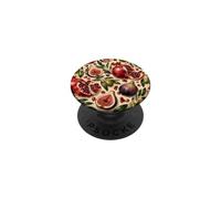 Pomegranate Fig Olive Botanical Watercolor Pattern PopSockets Adhesive PopGrip