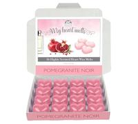 Pomegranate Noir Wax Melts - 16 x 5g High Street Perfume Scented Wax Melts in an Elegant Presentation Gift Box, Spotless Leopard - Aromatic Gift Set - Made in UK