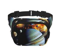 Pomegranate Pattern Fanny Pack for Women Men Fashion Waist Pack Adjustable Belt Bag for Workout Running Travelling Casual Waist Bag, Planet Jupiter, One Size