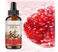 Pomegranate Seed Oil - 100% Cold Pressed Pomegranate Seed Oil, Organic Cold Pressed, Pomegranate Seed Oil, Natural Premium Extract, for Skin and Hair Care, Improves Elasticity