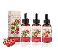 Pomegranate Seed Oil, Cold-Pressed Natural Pomegranate Seed Oil for Skin & Hair, Firming Deep Hydration and Nourishment, Promotes Skin Elasticity, Enhances Hair Texture for a Natural Glow (3pc)