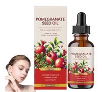 Pomegranate Seed Oil - Natural Cold Pressed Pomegranate Seed Oil,Organic Moisturizing Essence,Natural Exquisite Essence,Deep Hydrating, for Face, Body (1 Pcs)