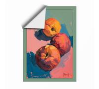 Pomegranates in Float Modern Unframed Wall Art Print A3 (42×29.7cm), Wall Decor for Living Room, Bedroom, Office & Home, Art Gift