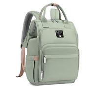 Pomelo Best Baby Changing Backpack Waterproof Changing Bag Back Pack with Changing Mat, Large Capacity Nappy Changing Back for Mom and Dad On the Go