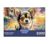 Pomeranian DogOverwhelming 1000-Piece Jigsaw Puzzles for Adults A Crusade Through Impossible, Hard, And Difficult Challenging Puzzle Games - The Most Prestigious Gift for Adult And Teenage Conquerors