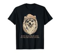 Pomeranian Don't Ask me for Life Advice Funny Value Graphic T-Shirt