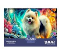 Pomeranian Fantasy Jigsaw Puzzles 1000 Pieces - Vibrant Image - High Grade Paper 52x38cm/1000pcs
