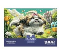 Pomeranian in Magical Forest Puzzle 1000 Piece Impossible Puzzle for Adults, Family Activity & Challenging Toy 70x50cm/1000pcs