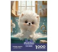 Pomeranian Jigsaw Puzzle Mascotas Adult And Children Educational Games Gifts Rainy Days Fun Activities Birthday Jumbo Age 12+ for Adults 38x26cm/1000pcs
