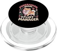 Pomeranian Mom: Fluff Manager PopSockets PopGrip for MagSafe