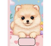 Pomeranian Puppy Composition Notebook: A Sweet and Stylish Lined Journal Perfect for School Days, Doodles, Fun Stories, Personal Goals, and Everyday Memories