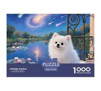 PomeranianPremium Jigsaw 1000 Pieces Removable Puzzlepet Dog An Impossible And Difficult Challenge70x50cm/1000pcs