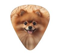 Pomeranians Guitar Picks Pomeranian Print Guitar Picks 12 Pieces for Electric Guitar Ukulele Accessory Gift for Girls