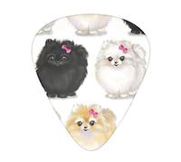 Pomeranians Pattern Guitar Picks - Guitar Accessories - Guitar Picks For Acoustic Guitar, Electric Guitar, Bass Guitar For Men Women Professional Guitarist, Musicians And Beginner.