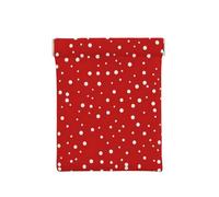 Pomeranians Pattern Print Leather Coin Purse, Small Change Pouch Wallet,Squeeze Coin Purse Pouch For Men Women, Red And White Polka Dots, One Size, Fashion