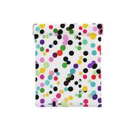 Pomeranians Pattern Print Leather Coin Purse, Small Change Pouch Wallet,Squeeze Coin Purse Pouch For Men Women, Twister Polka Dots, One Size, Fashion