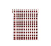 Pomeranians Pattern Print Leather Coin Purse, Small Change Pouch Wallet,Squeeze Coin Purse Pouch For Men Women, Red White Checkered, One Size, Fashion