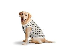 Pomeranians Patternprint Large Pets Vest Breathable Sleeveless Tank Top Apparel Cozy Lightweight T-Shirt