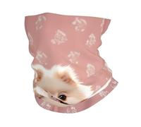 Pomeranians Puppies And Point Balaclava Breathable Bandana Uv Protection Half Face Headwear For Workout Climbing Yoga 25X50Cm