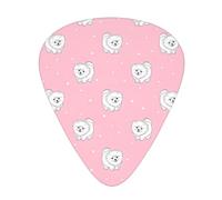 Pomeranians Puppies And Point Fashion Colour Guitar Picks 12 Pack, For Acoustic Guitar Electric Guitar Ukulele