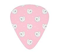 Pomeranians Puppies and Point print Guitar Picks 12 Pack Assorted Thickness for Guitar,ukulele,0.46/0.71/0.96mm