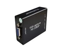 POMIACAM VGA Capture Card Video Converter,VGA To USB2.0 Converter,Audio And Video Capture Device,Plug-and-play,USB Drive-free HD 1080P Video Capture Tool For Windows,Linux And Android