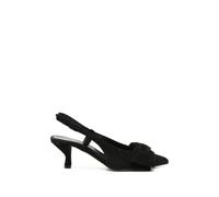 Pomme D´Or Henriette bow-detail slingback pumps - Black 36-37-37.5-38-38.5-39-40-41