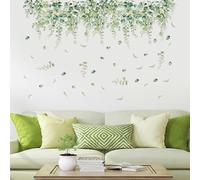Pomodee Green Leaf Wall Stickers for Bedrooms-Peel & Stick for Home Décor