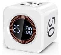 Pomodoro Timer Cube 5/10/25/50, Visual Productivity Flip Timer for Kids
