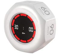 Pomodoro Timer Cube - Hexagon Rotating Visual Timer with Progress Bar