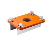 Pomoflexi Adjustable Board Round Corner Radius Template for Woodworking Router Guide Ergonomic Arc Slotting Tool for Woodworking A