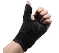 Pomoflexi Adjustable Thumb Spica Splint Wrist Support for Men and Women Tendon Sheath Carpal Tunnel Arthritis, Tenosynovitis 1PC A
